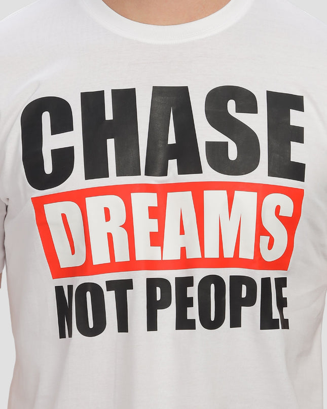 Chase Dream not People Regular Men's T-Shirt