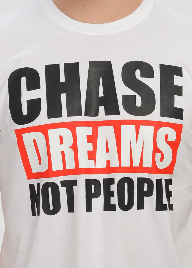 Chase Dream not People Regular Men's T-Shirt