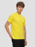 Men's Regular Solid T-Shirt - New Yellow