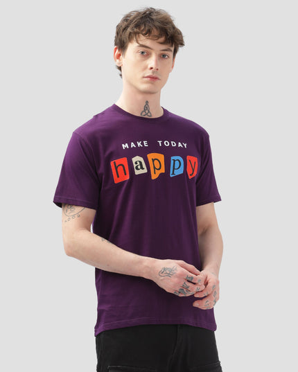 Make today Happy Regular Men's T-Shirt