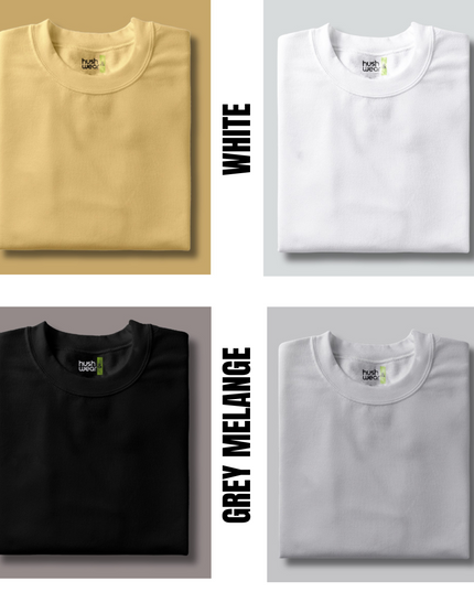 Pick Any 5 - Plain Combo Regular T-Shirt