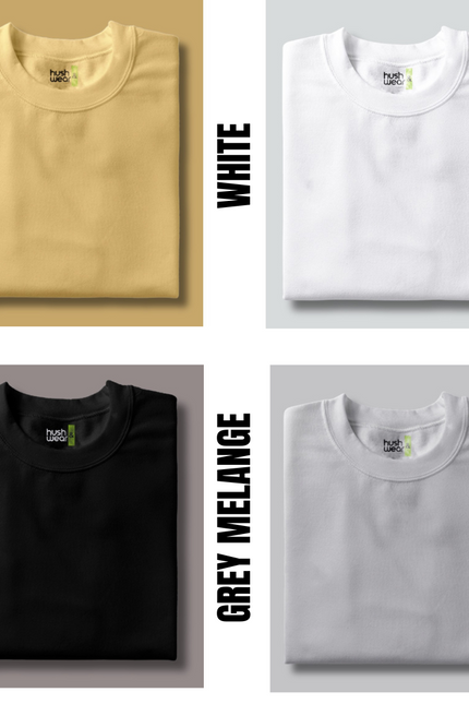 Pick Any 5 - Plain Combo Regular T-Shirt