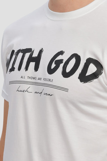 With God Regular Men's T-Shirt