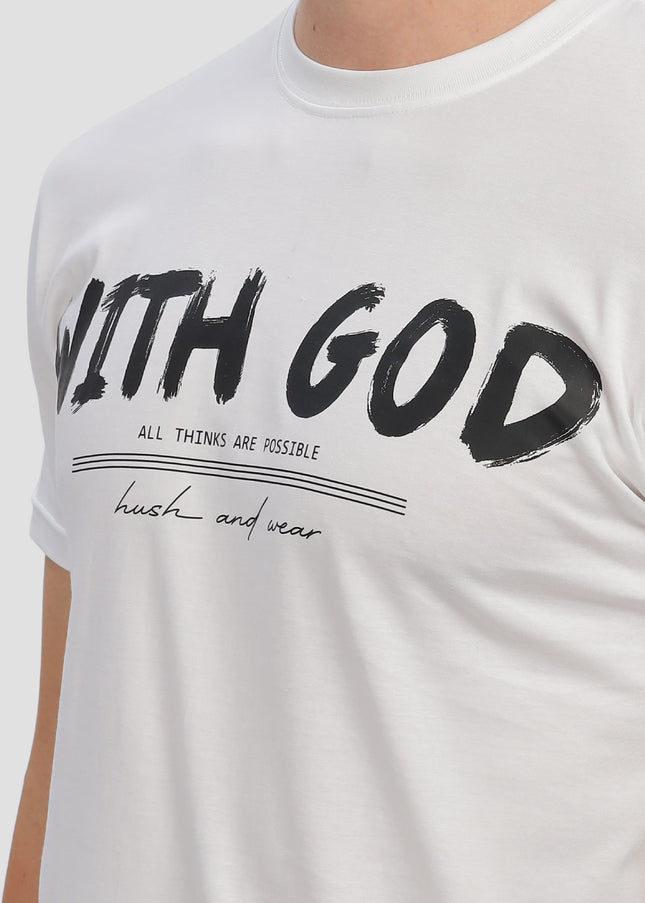 With God Regular Men's T-Shirt