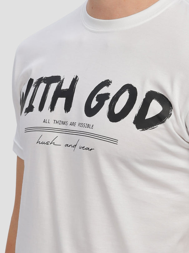 With God Regular Men's T-Shirt