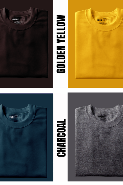 Pick Any 3 - Solid Round Neck