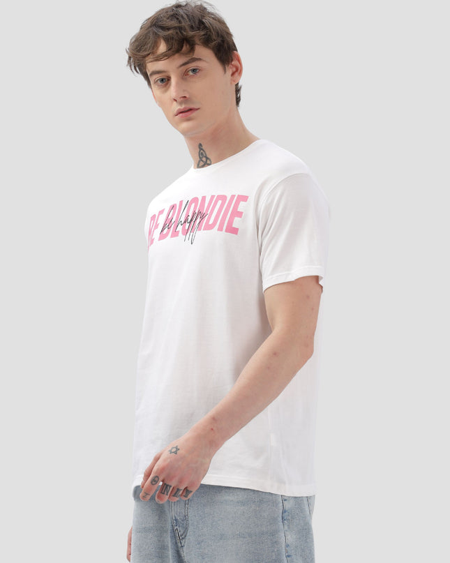 Behappy Regular Men's T-Shirt