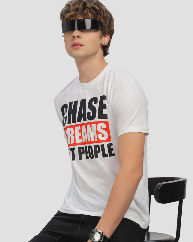Chase Dream not People Regular Men's T-Shirt