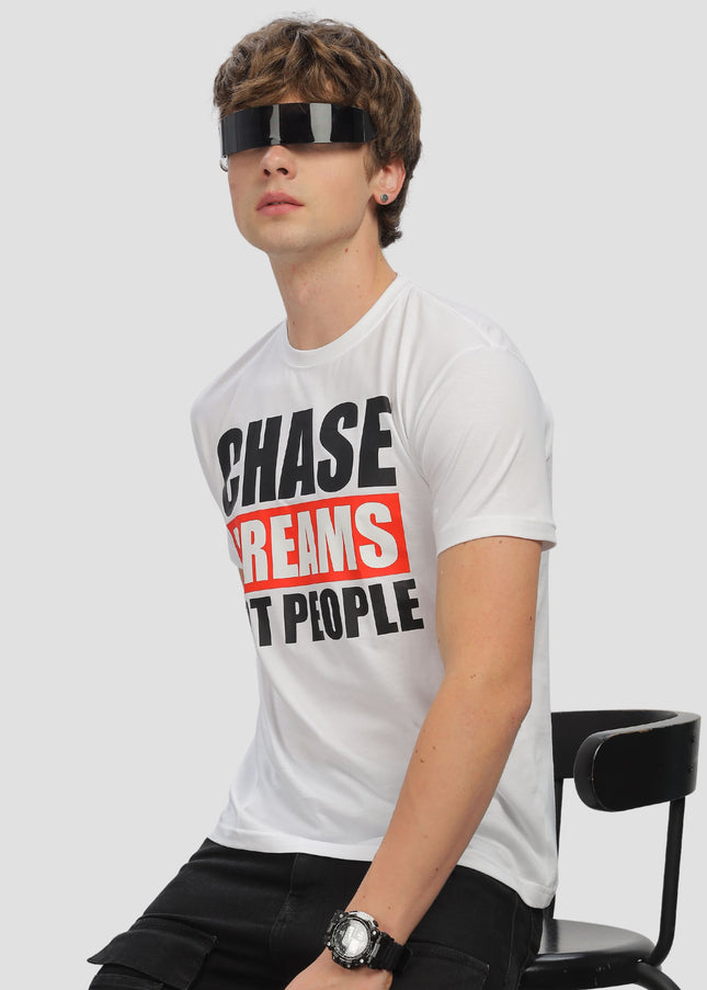 Chase Dream not People Regular Men's T-Shirt