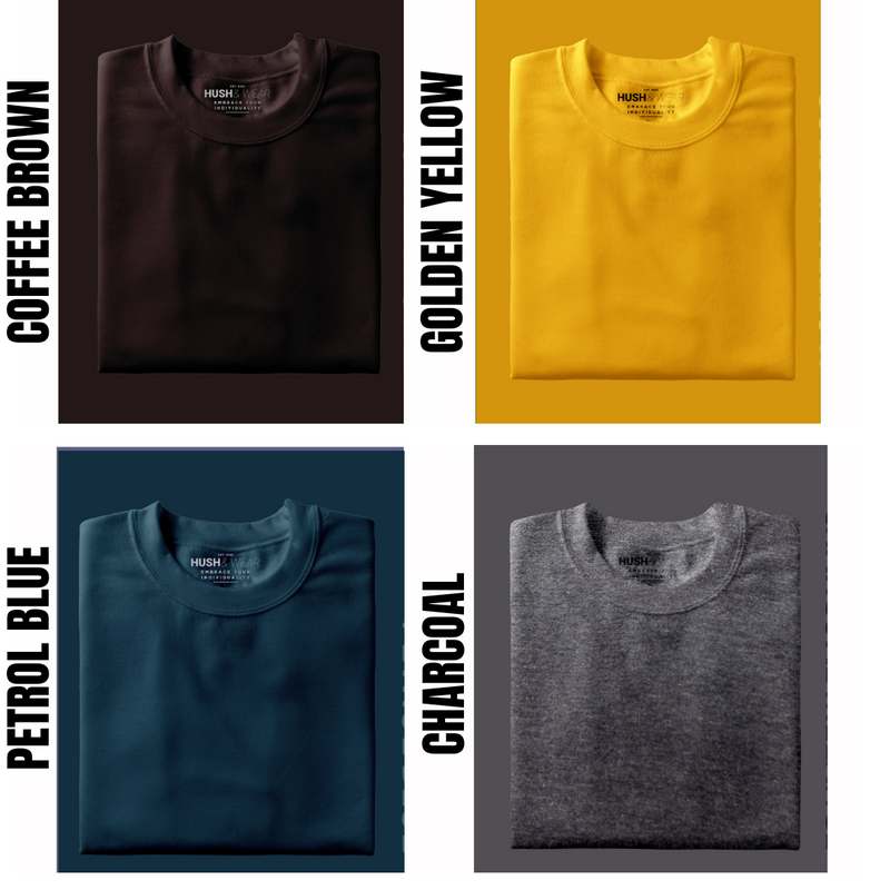 Pick Any 5 - Plain Combo Regular T-Shirt