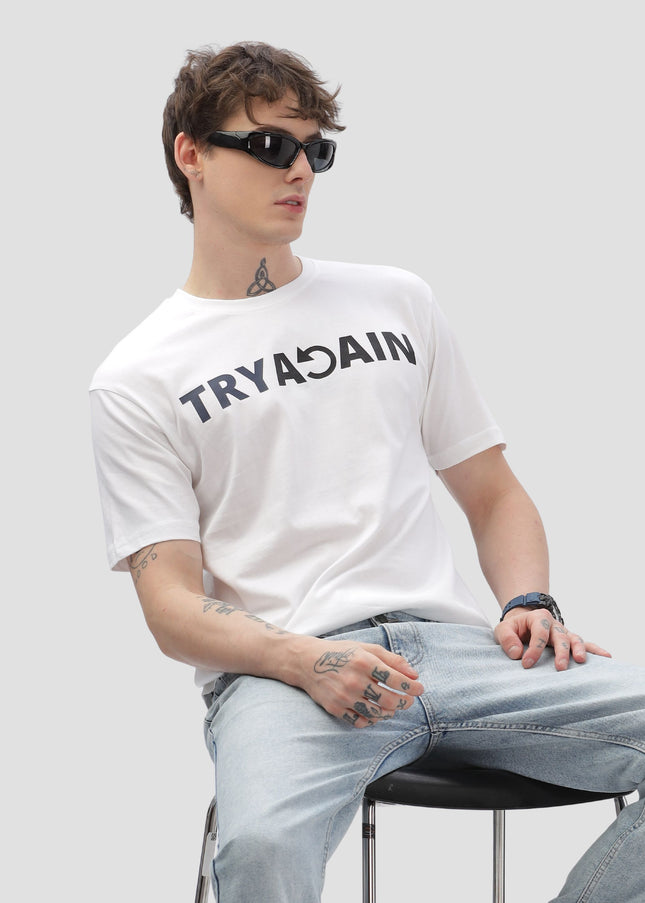 Try Again Regular Men's T-Shirt