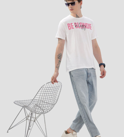 Behappy Regular Men's T-Shirt