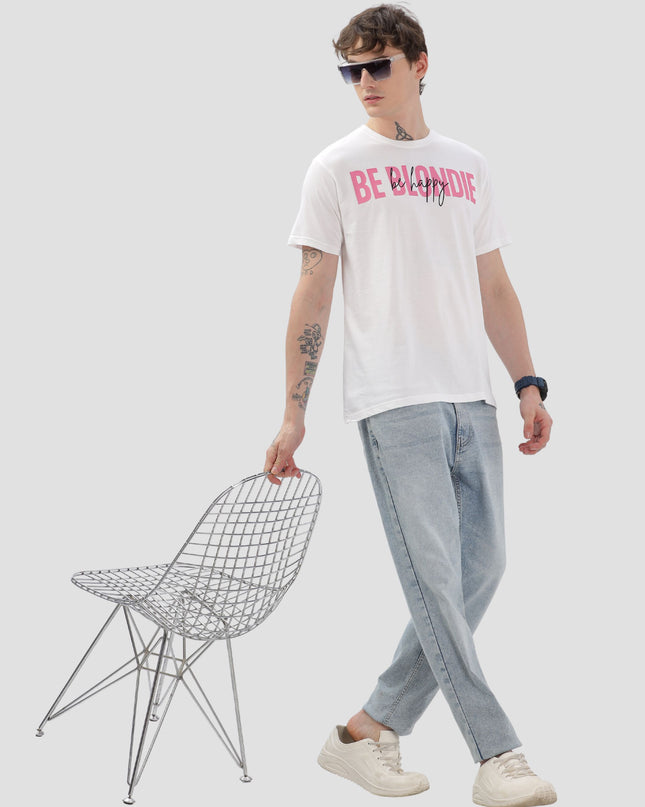 Behappy Regular Men's T-Shirt