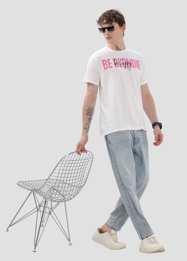 Behappy Regular Men's T-Shirt