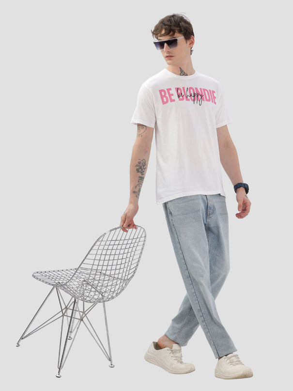 Behappy Regular Men's T-Shirt