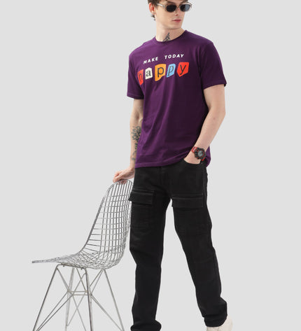 Make today Happy Regular Men's T-Shirt
