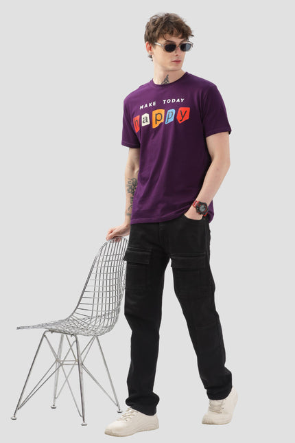 Make today Happy Regular Men's T-Shirt
