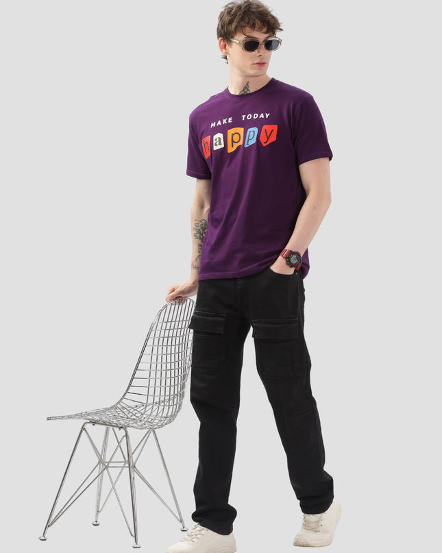 Make today Happy Regular Men's T-Shirt