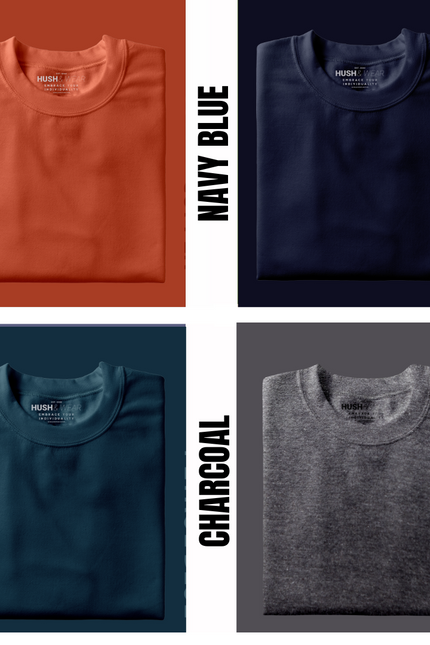 Pick Any 5 - Plain Combo Regular T-Shirt