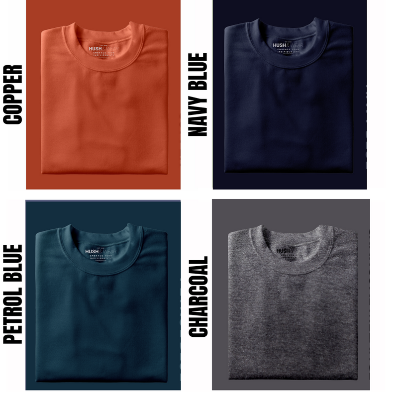 Pick Any 5 - Plain Combo Regular T-Shirt