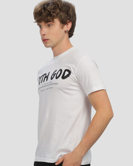 With God Regular Men's T-Shirt