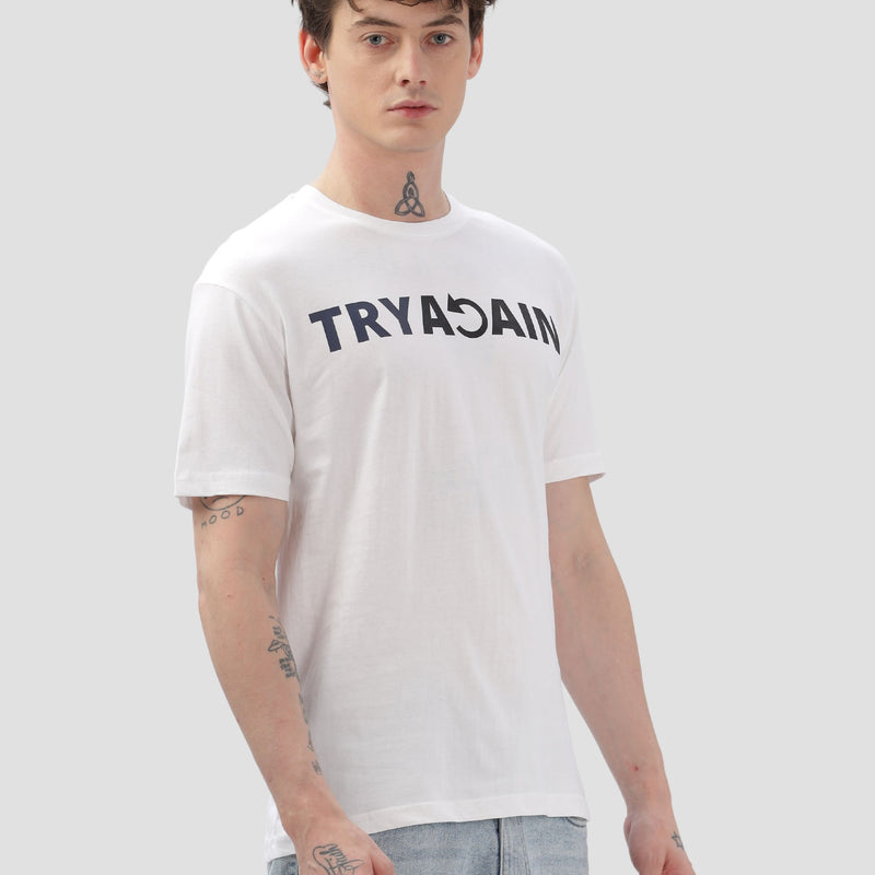 Try Again Regular Men's T-Shirt