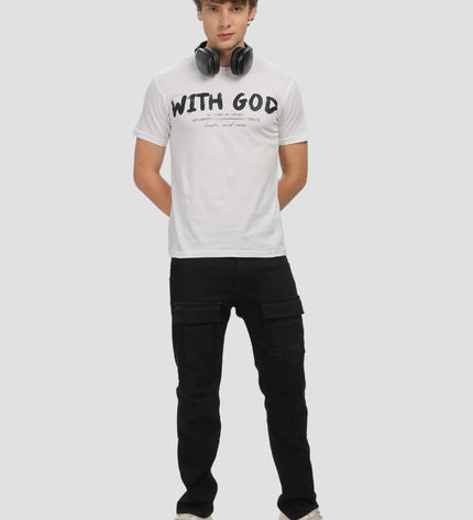 With God Regular Men's T-Shirt