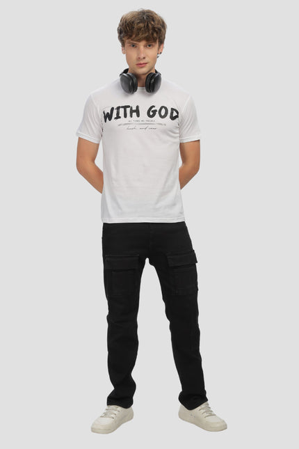 With God Regular Men's T-Shirt