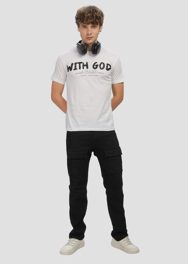 With God Regular Men's T-Shirt
