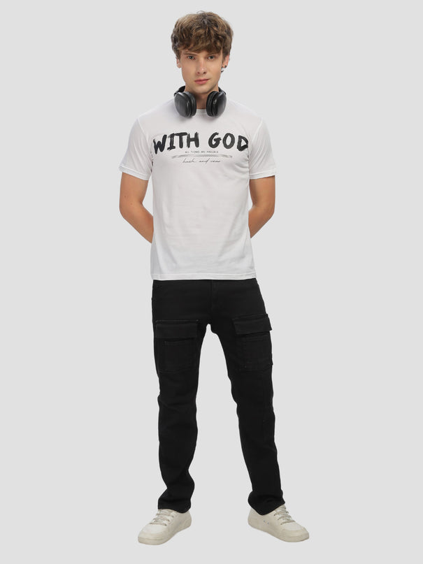With God Regular Men's T-Shirt