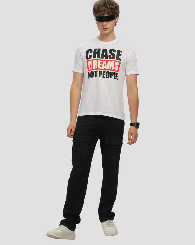 Chase Dream not People Regular Men's T-Shirt