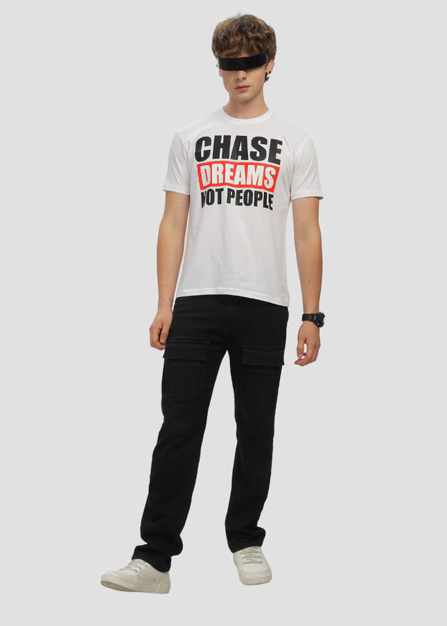 Chase Dream not People Regular Men's T-Shirt