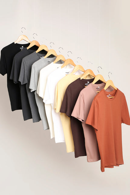 Pick Any 3 - Solid Round Neck