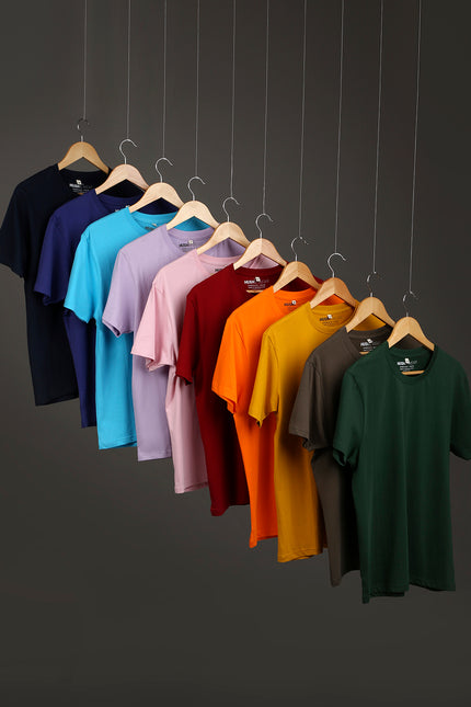 Pick Any 5 - Plain Combo Regular T-Shirt