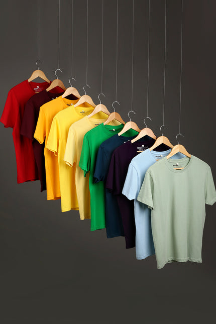 Pick Any 3 - Solid Round Neck