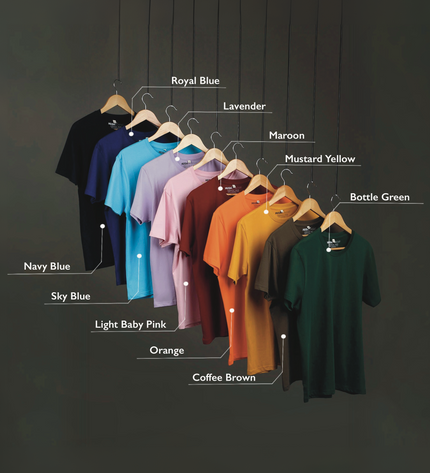 Pick Any 3 - Solid Round Neck