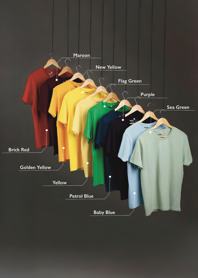 Pick Any 3 - Solid Round Neck