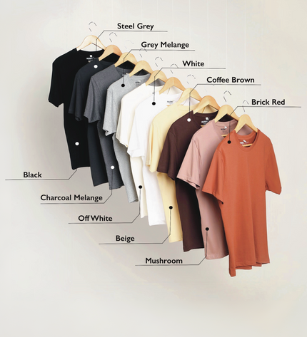 Pick Any 3 - Solid Round Neck