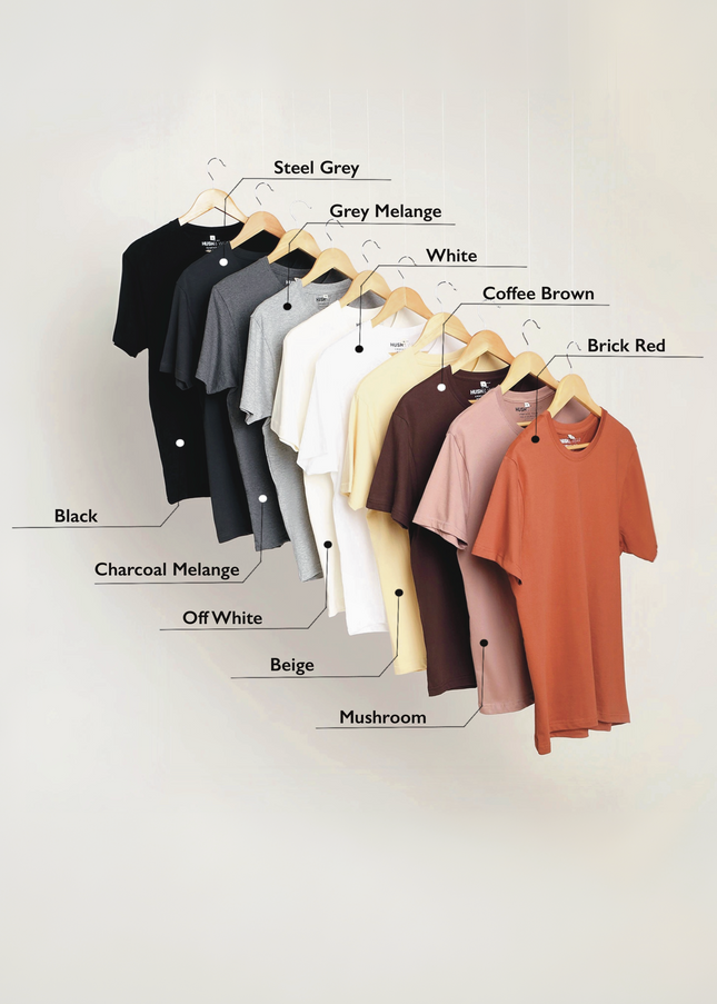 Pick Any 3 - Solid Round Neck