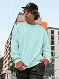 Basic Men's Sweatshirt - Mint