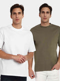 Basic Relaxed T-Shirt Set of 2-180 GSM: WOLG