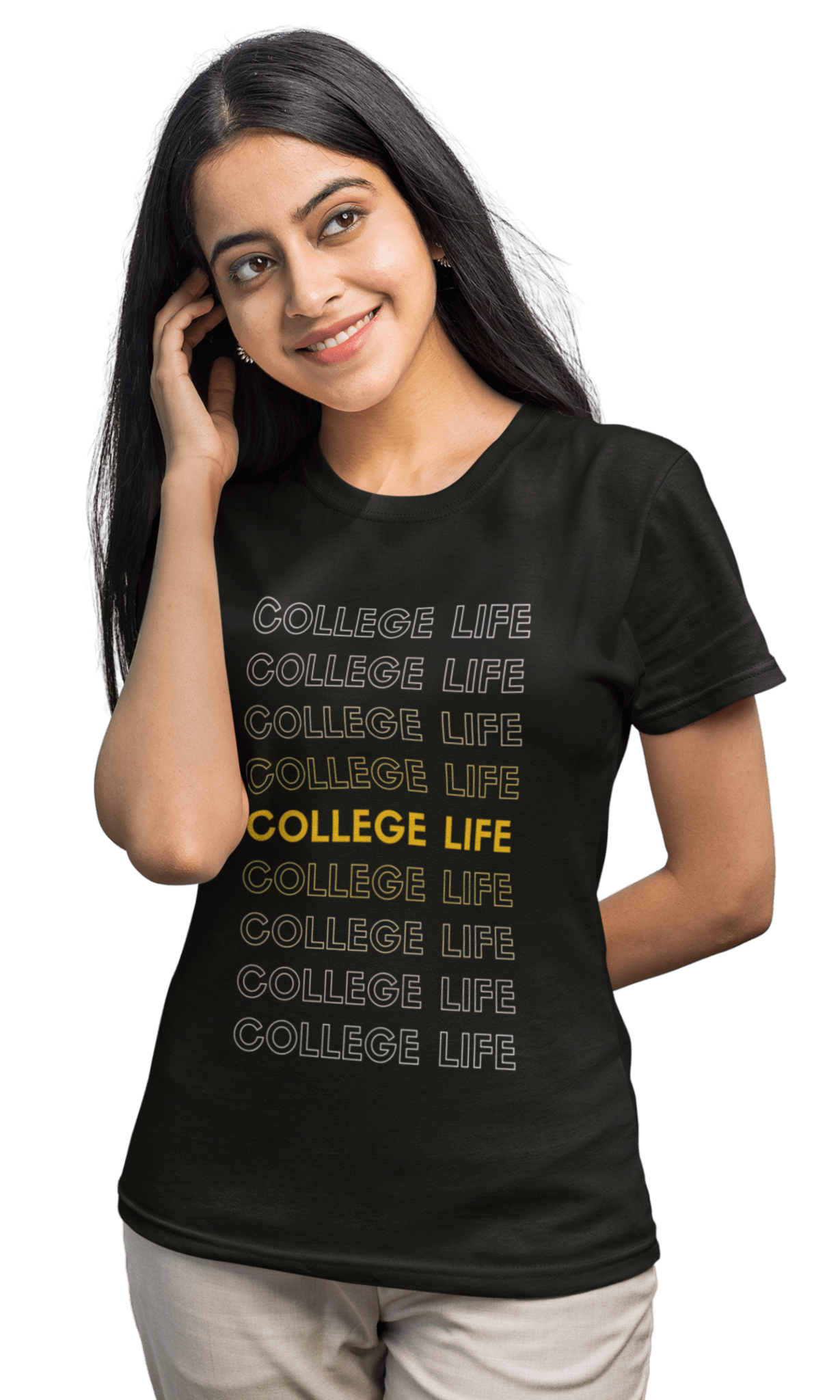 College Life Regular Women's T-Shirt - Hush and Wear