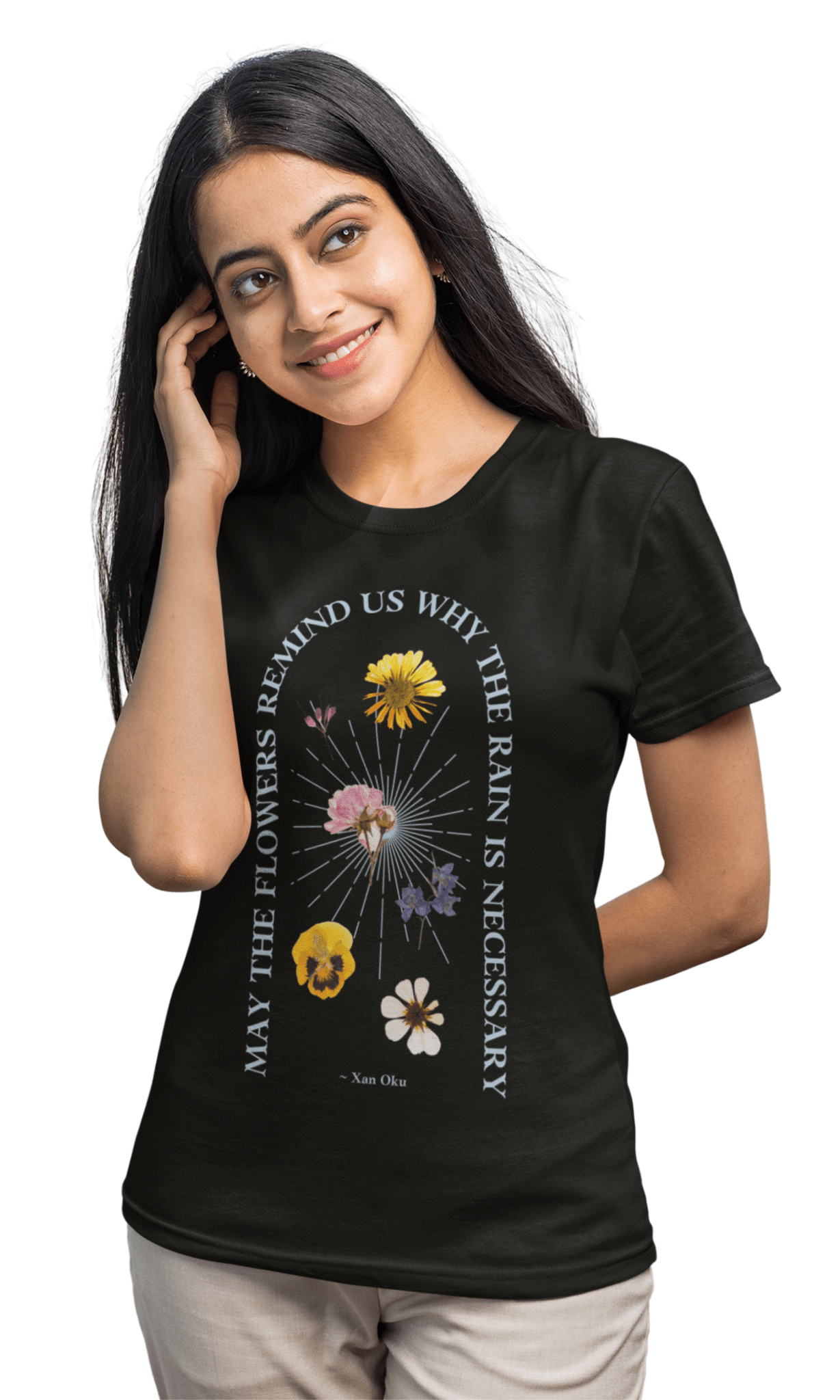 Flowers Regular Women's T-Shirt - Hush and Wear