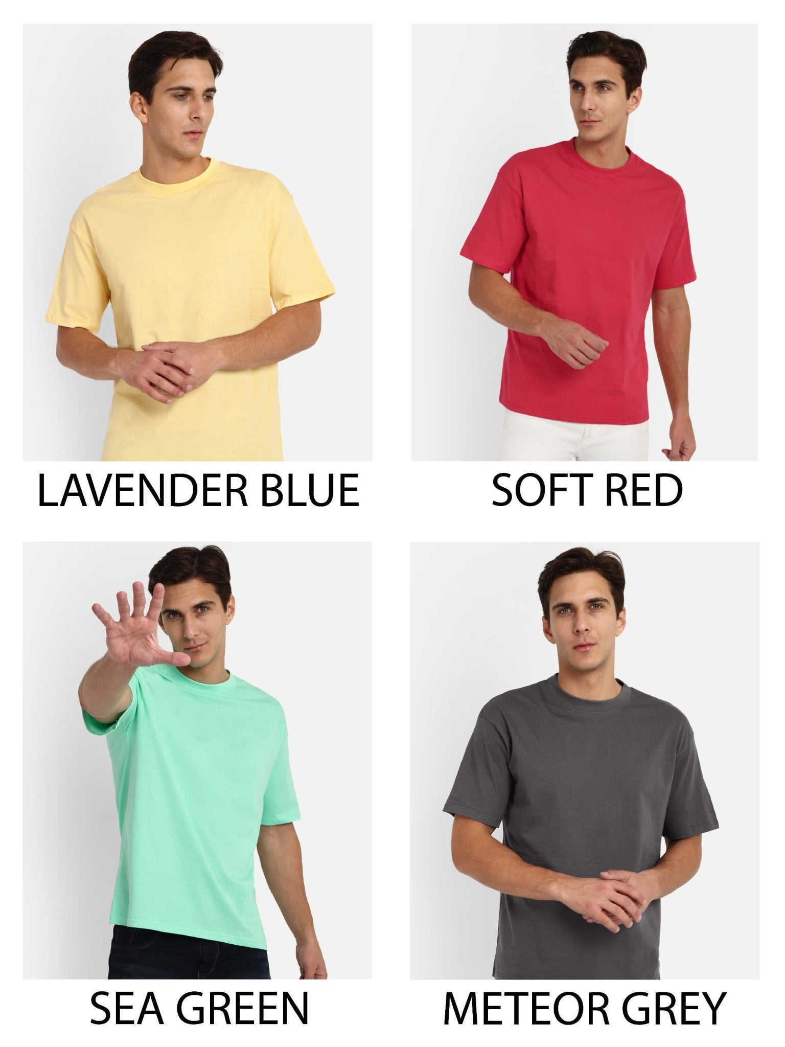 Make Your Combo - Set of 3 - Relaxed Basic T-Shirt