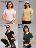 Make Your Combo - Set of 3 - Women Basic T-Shirt