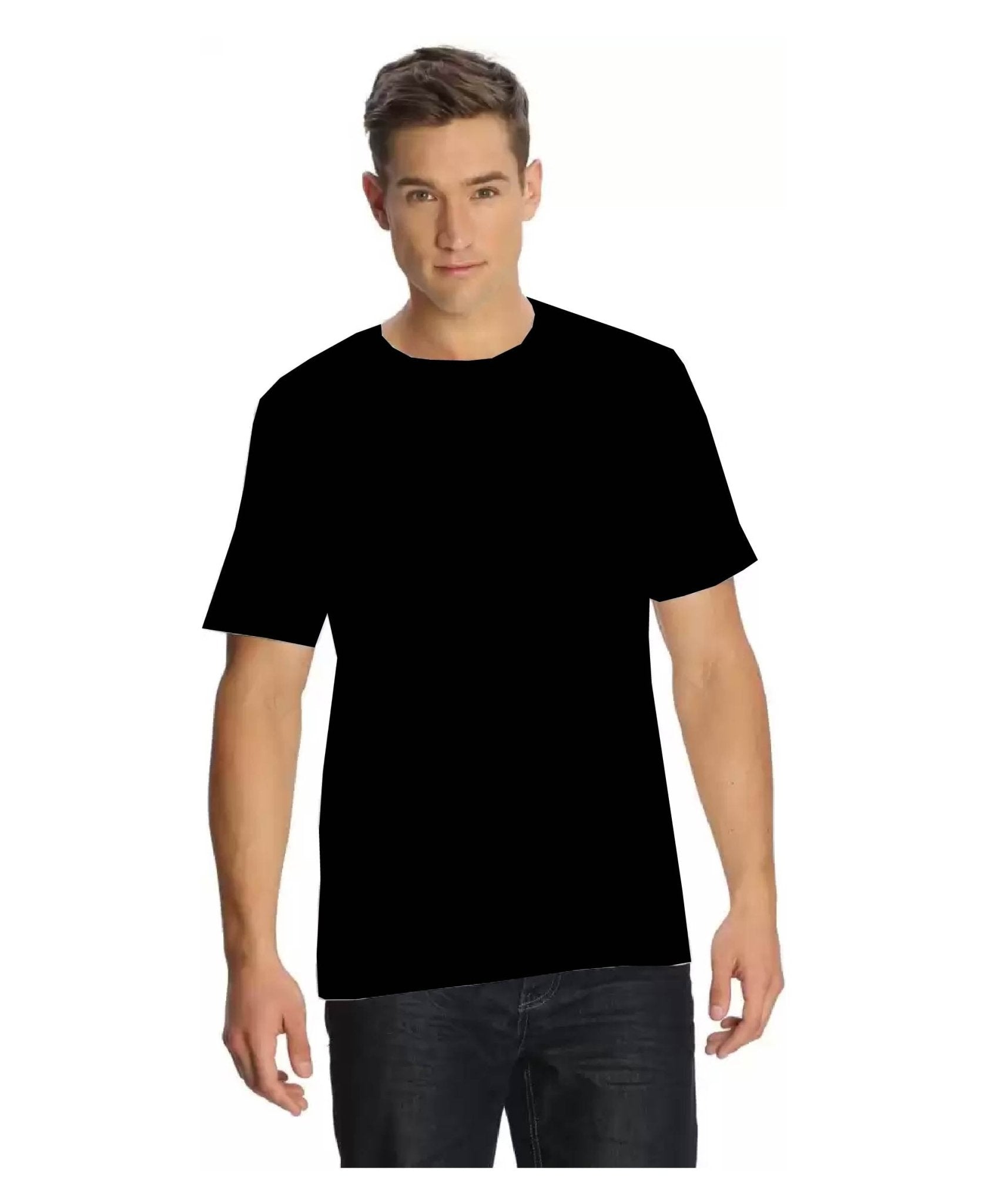 Men's Regular Plain T-Shirt - Hush and Wear