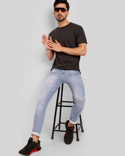 Unisex Regular Solid T-Shirt - Coffee Brown
