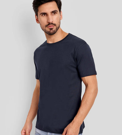 Unisex Regular Solid T-Shirt - Navy Blue