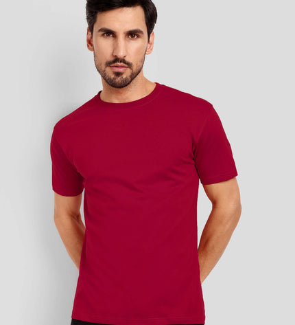 Unisex Regular Solid T-Shirt - Red