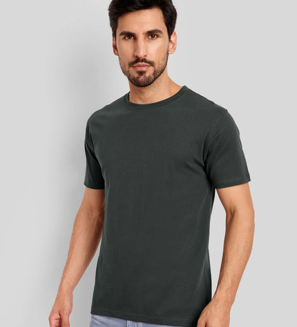 Unisex Regular Solid T-Shirt - Steel Grey